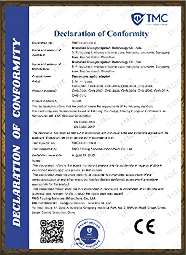 CE Certificate
