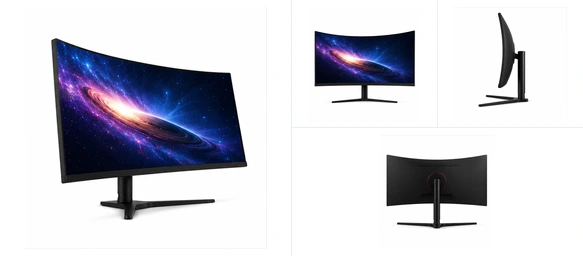 C-Type Curved Touch Monitor Application