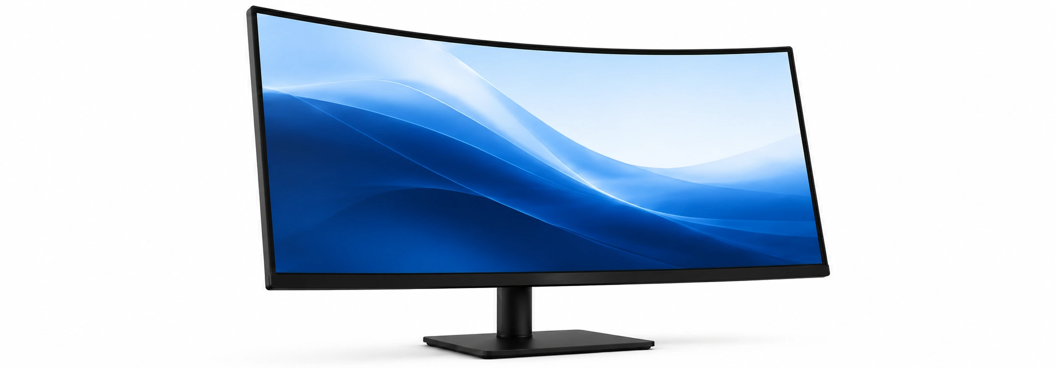 J-Type Curved Touch Monitor Hover