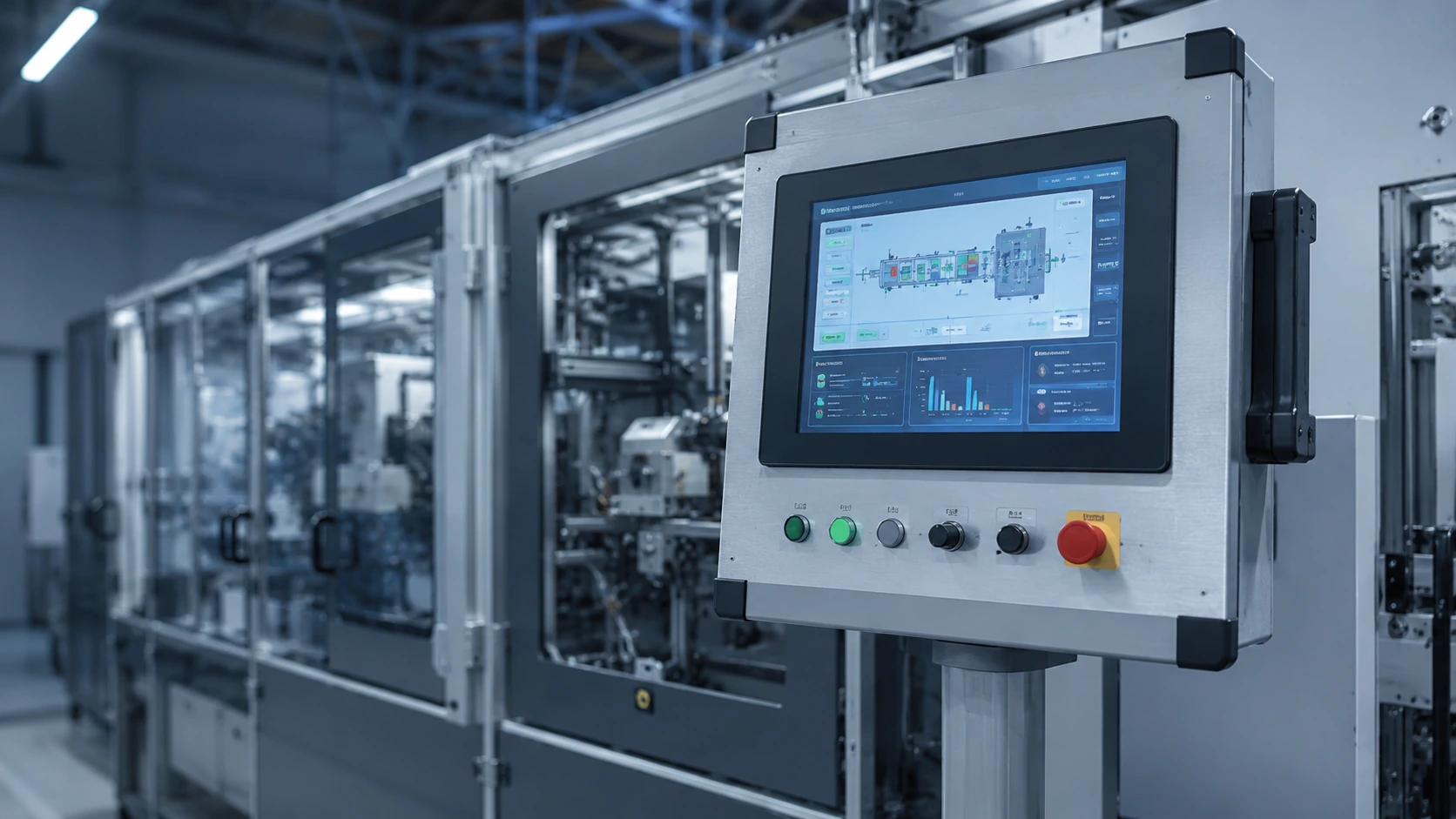Industrial Control Touch Displays