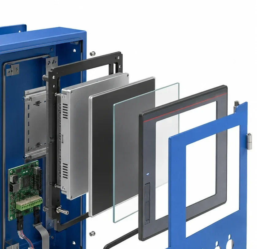 Industrial Touchscreen Control Panel Integration Cutout