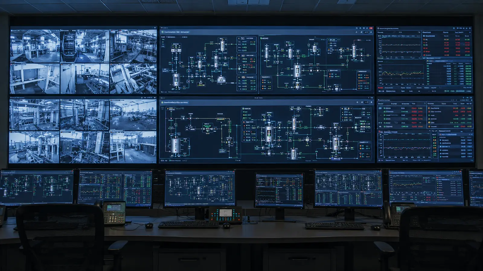Control Room Monitoring Station