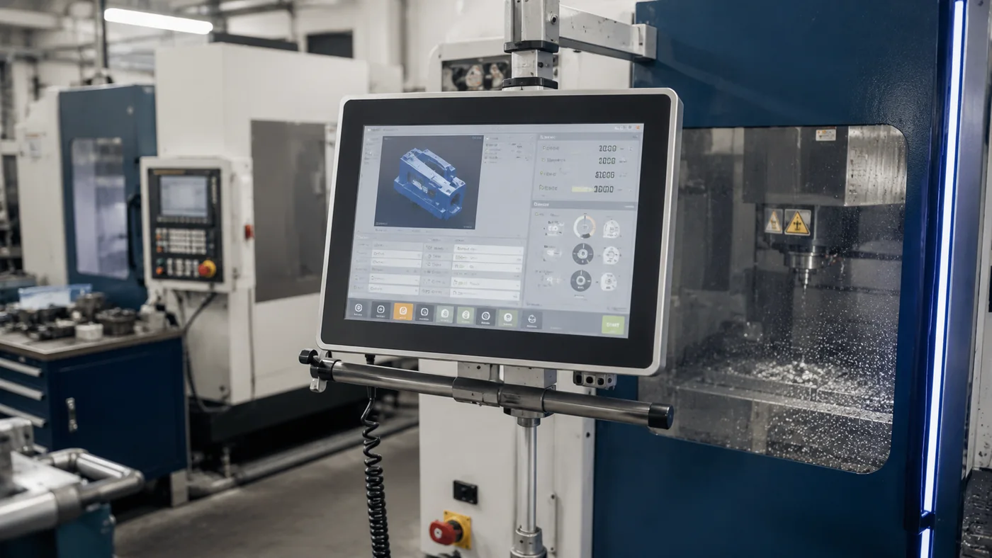 Machine Control Industrial Monitor
