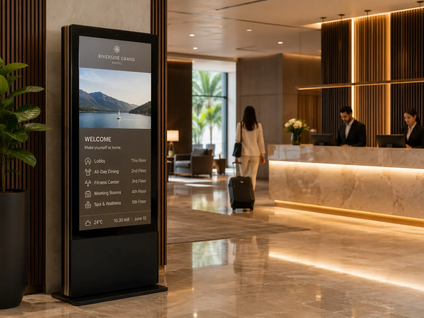 Hotels & Hospitality Displays