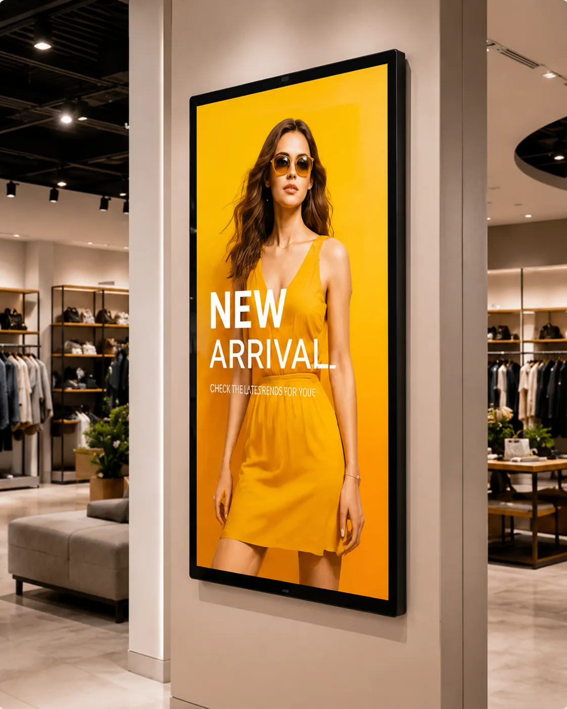 Indoor Commercial Digital Signage Screens