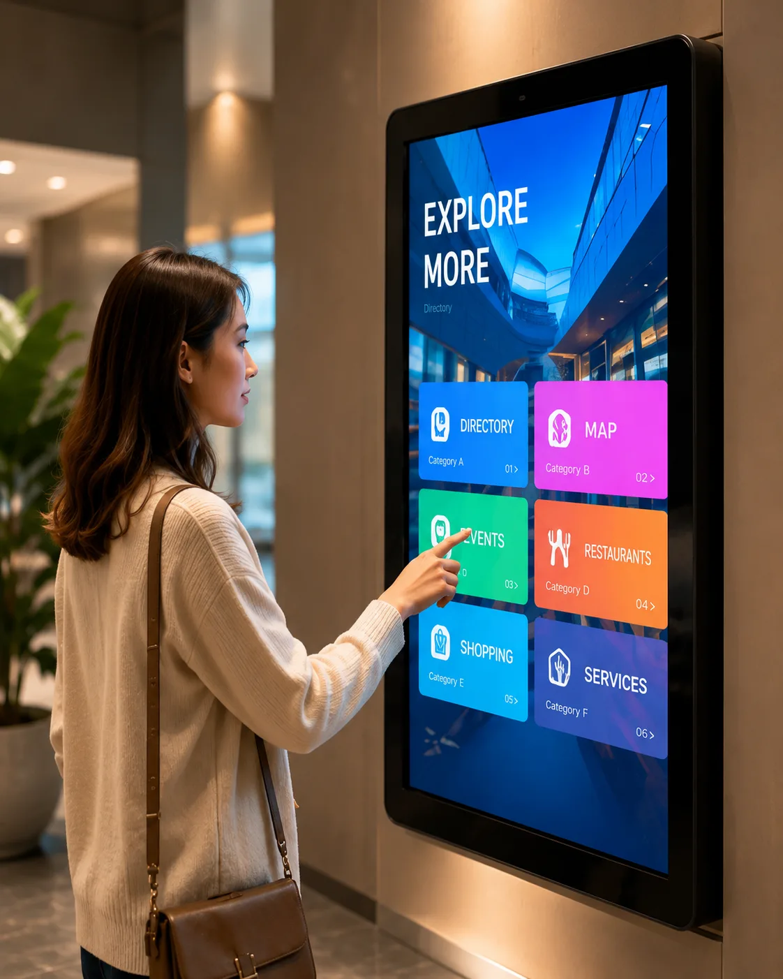 Interactive Digital Signage Displays