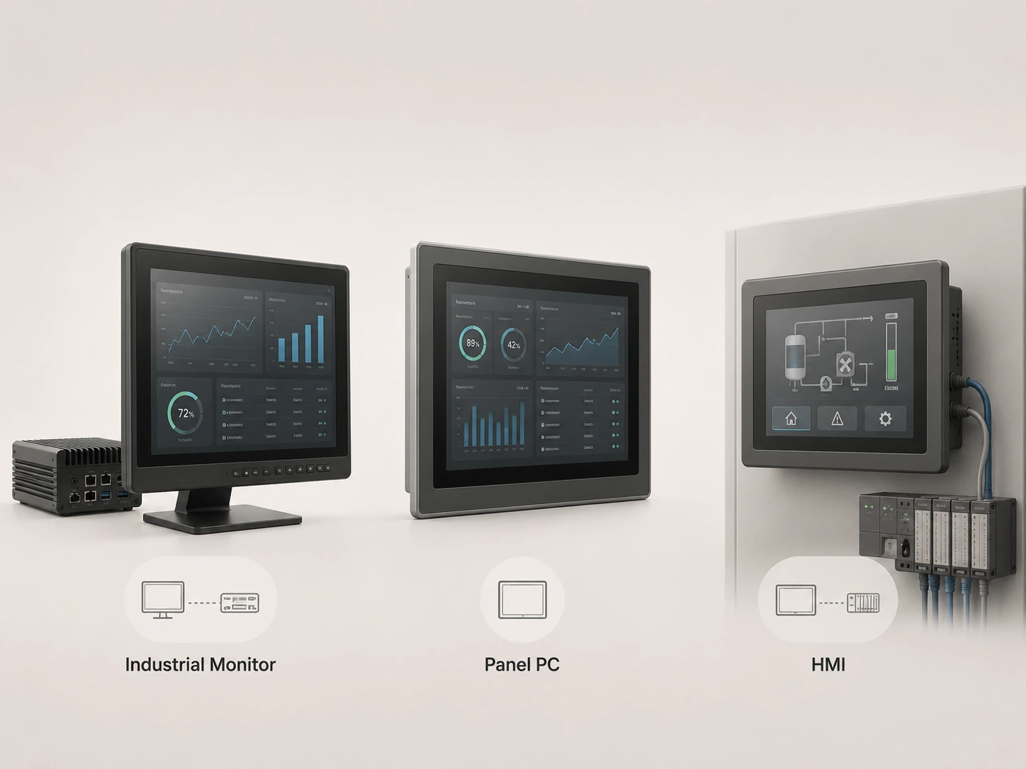 Industrial Display Comparison