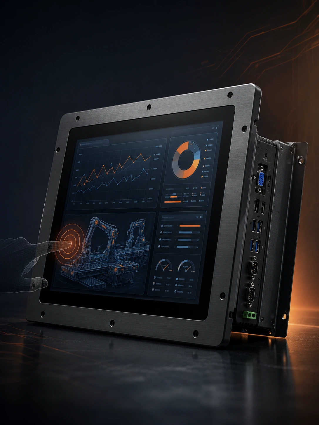 Industrial Monitor Features