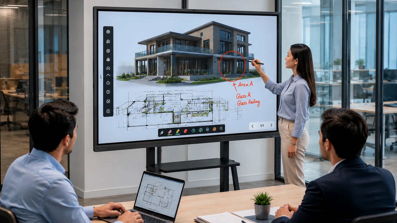 Meeting Room Interactive Whiteboard