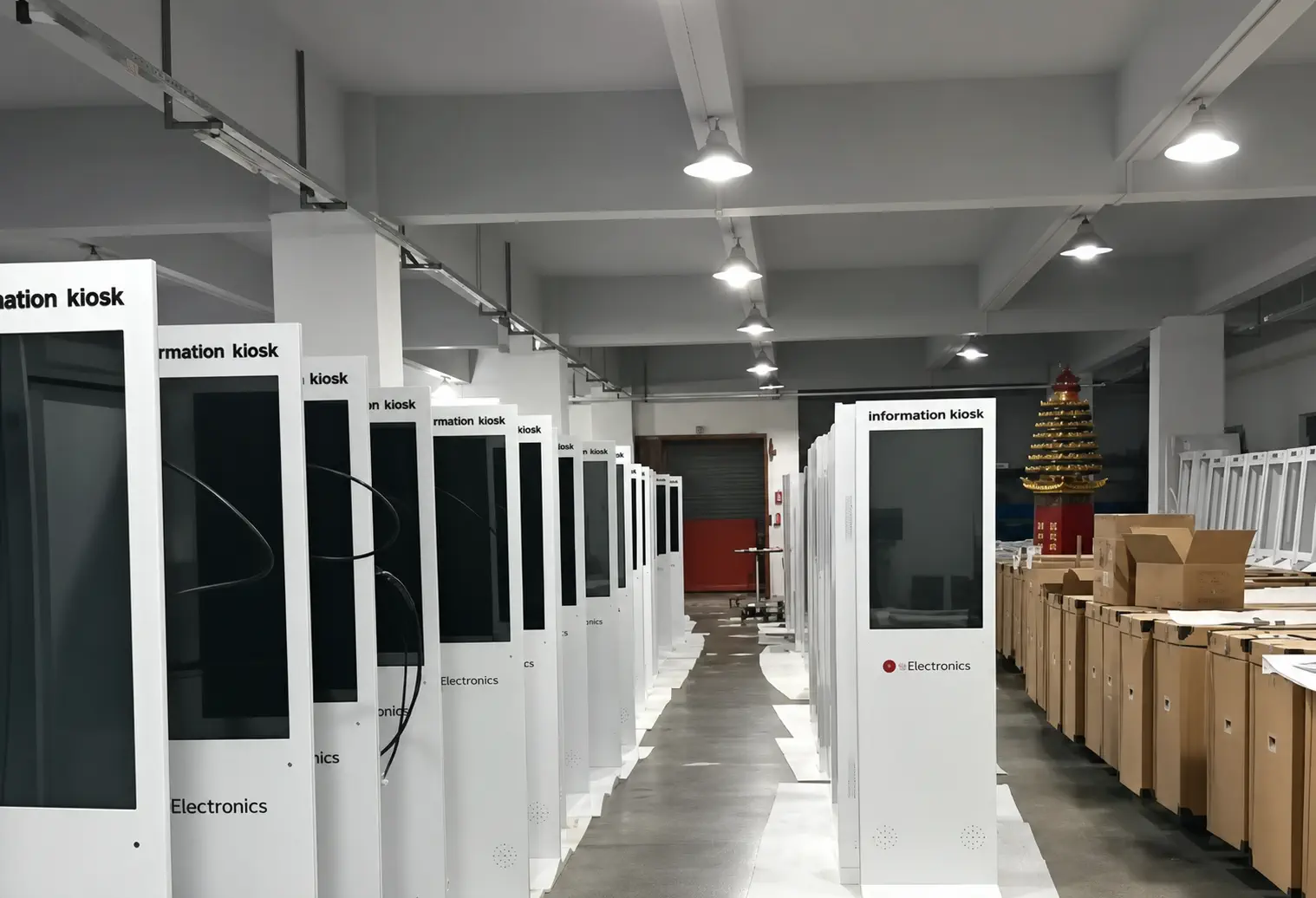 Outdoor Advertising Display Installation
