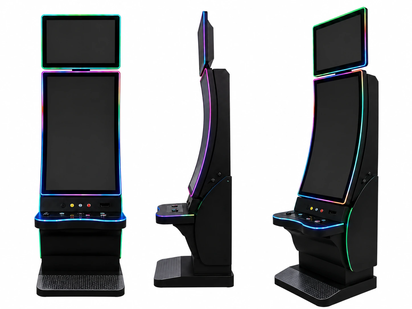 C-Shaped Curved Slot Machine Monitor