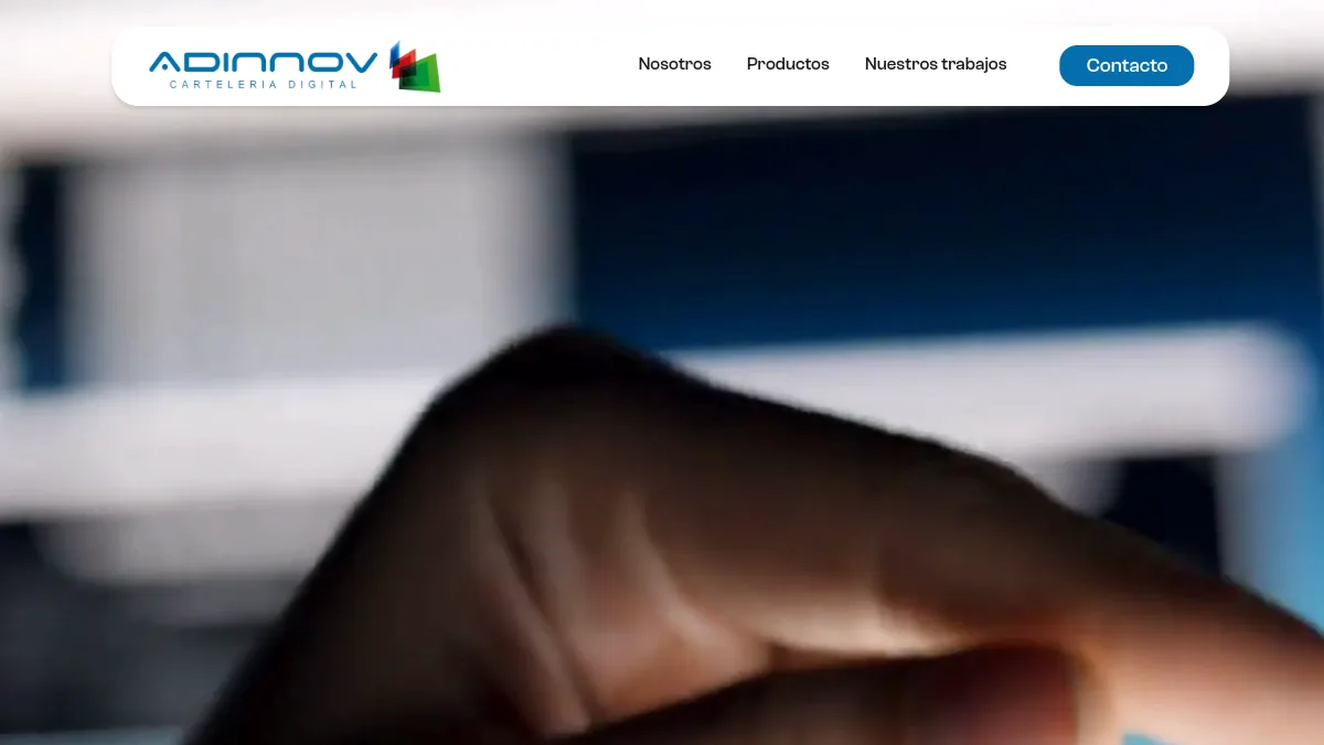 Adinnov official website homepage