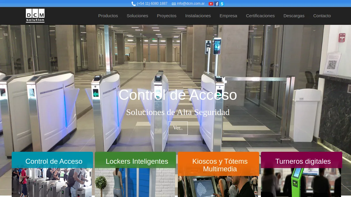 DCM Solution official website homepage