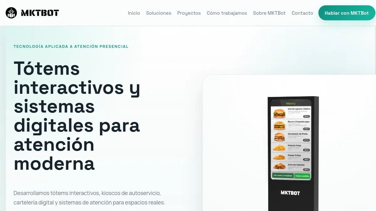 MKTBot official website homepage