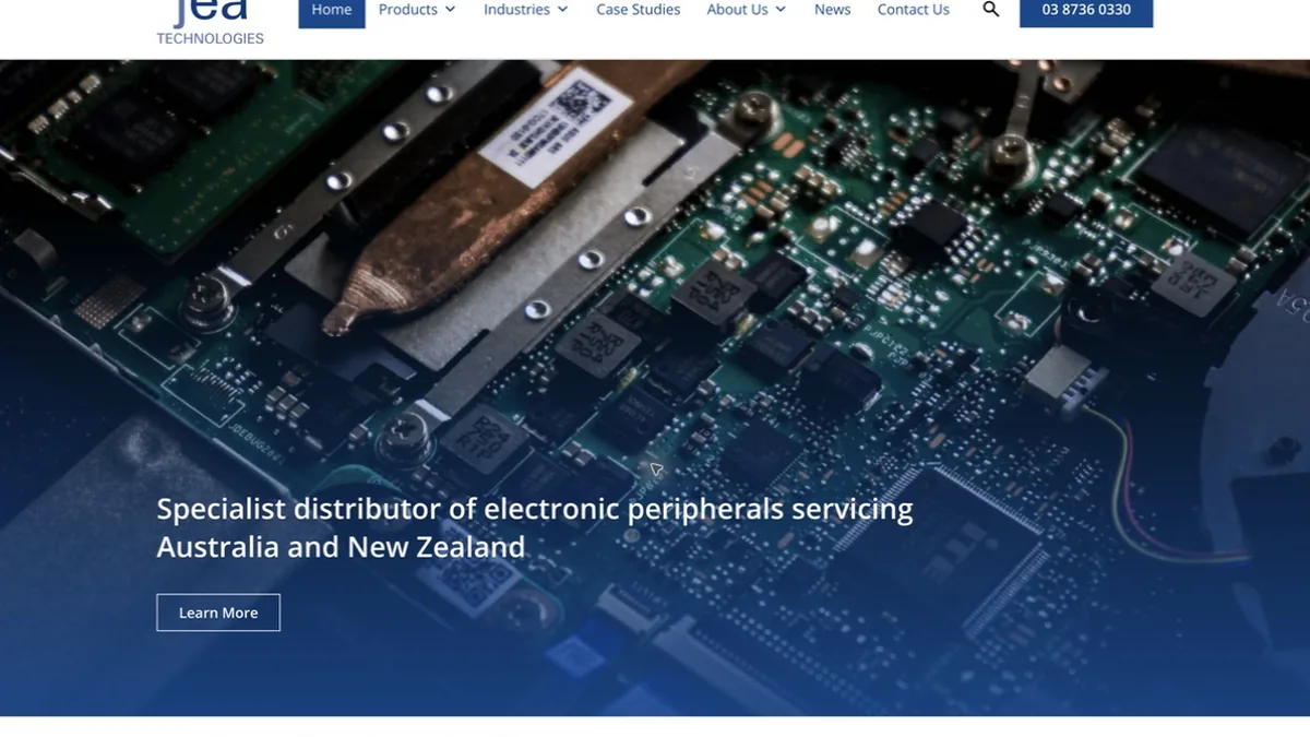 JEA Technologies official website homepage