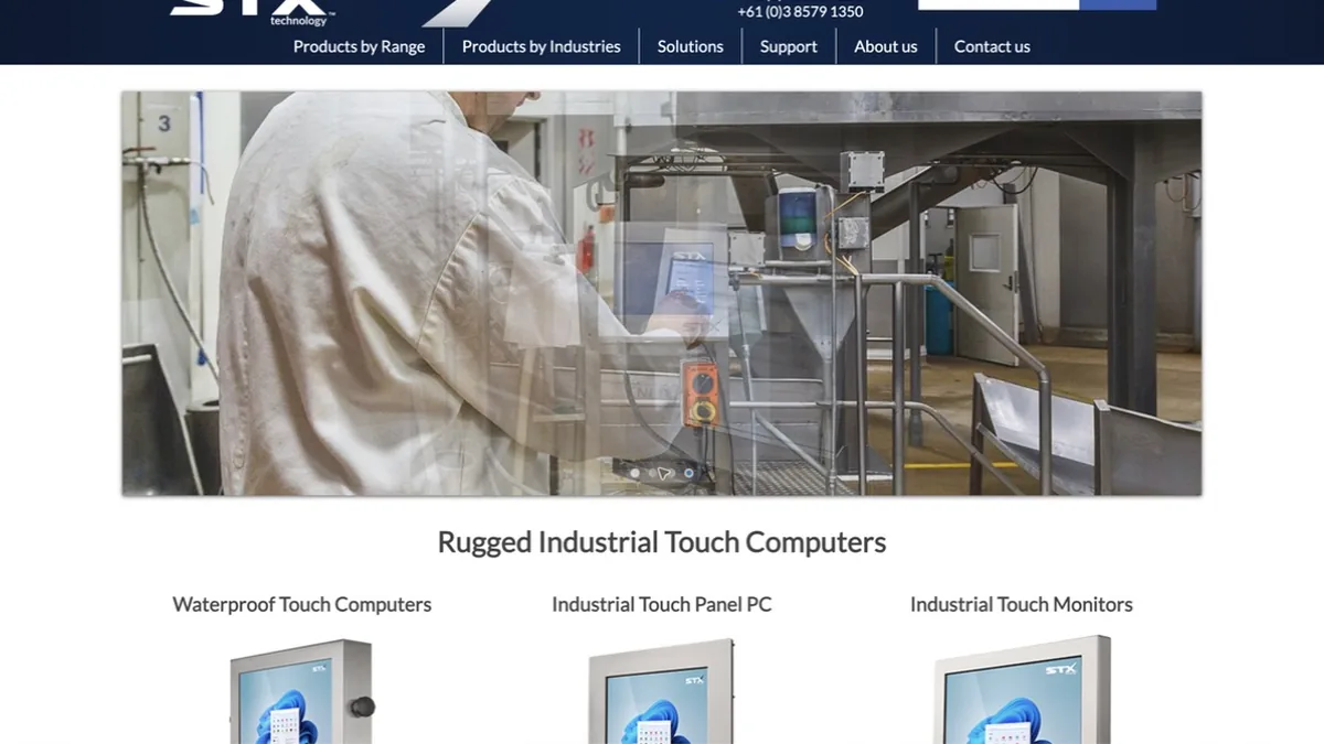 STX Technology official website homepage