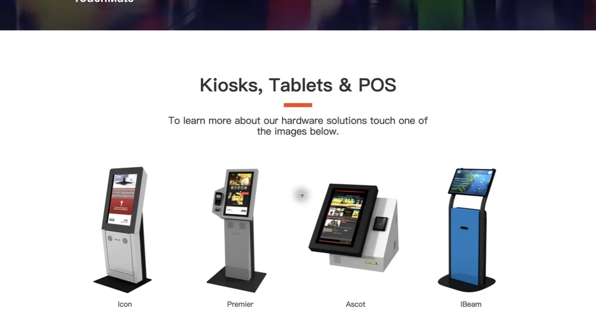 TouchMate official website homepage