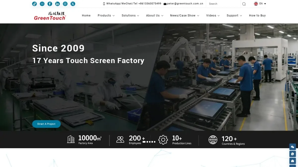 GreenTouch official website