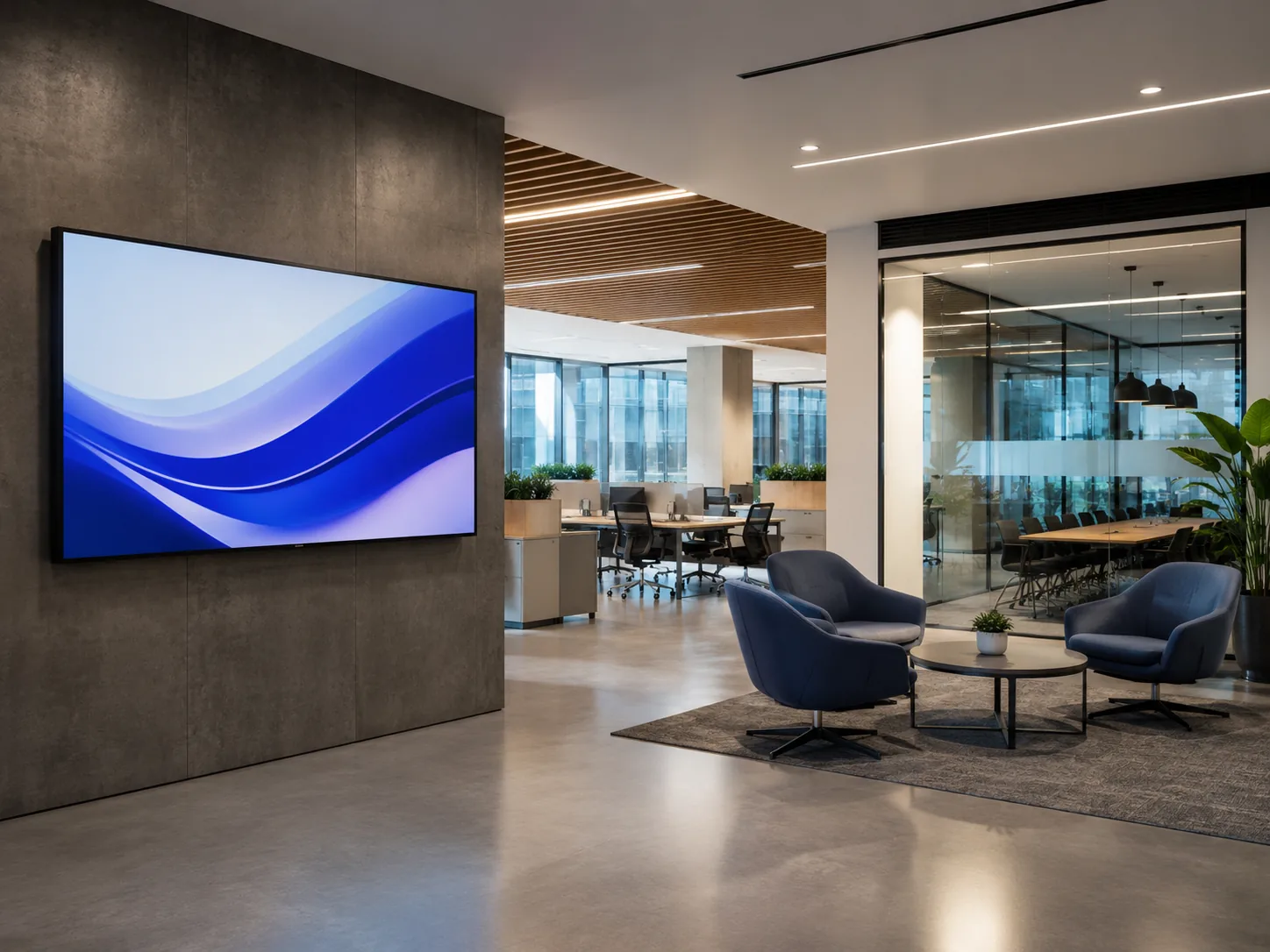 Corporate Offices Digital Signage