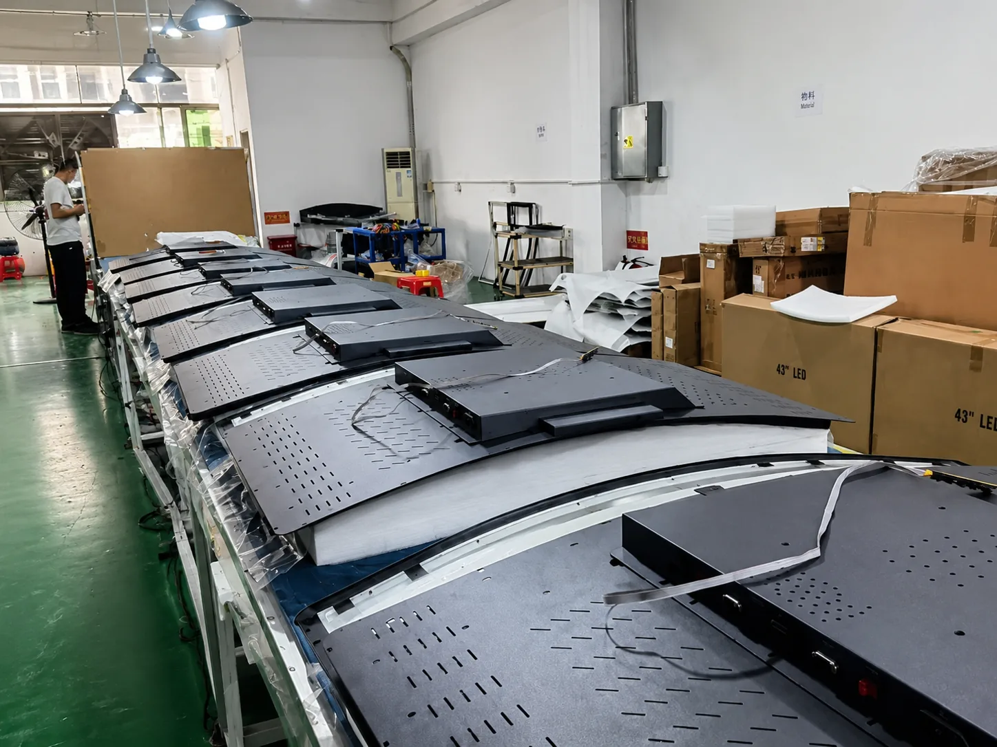 Custom 4K touch screen monitor for equipment integration