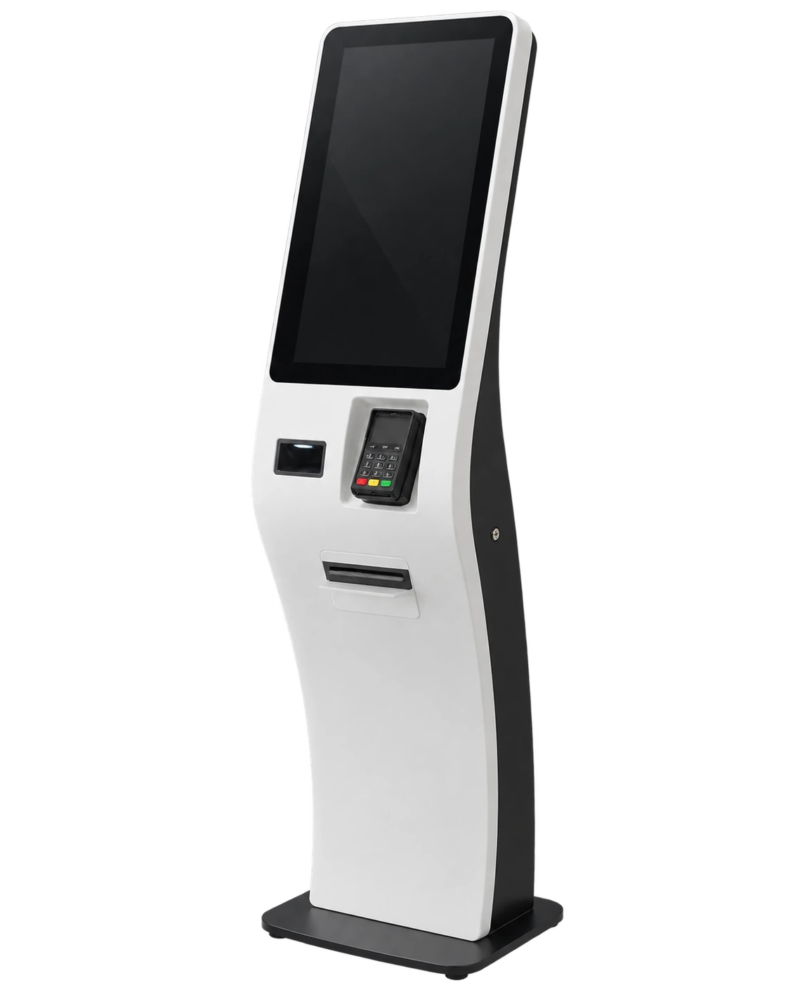 Curved Self-Ordering Kiosk