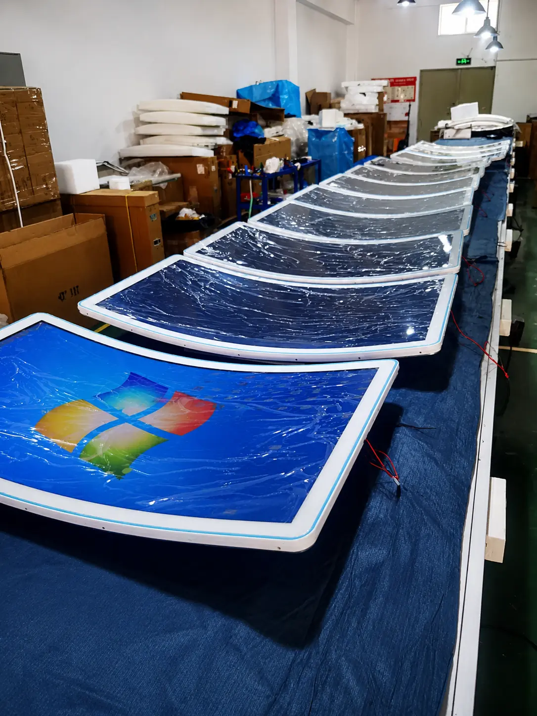 Curved Touch Monitor Range
