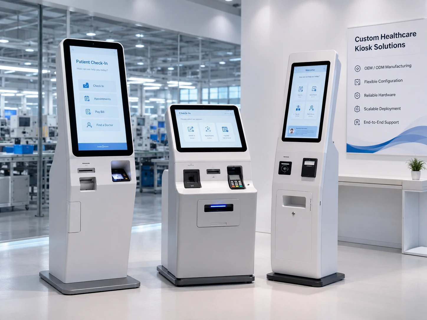 Custom OEM/ODM Healthcare Kiosk