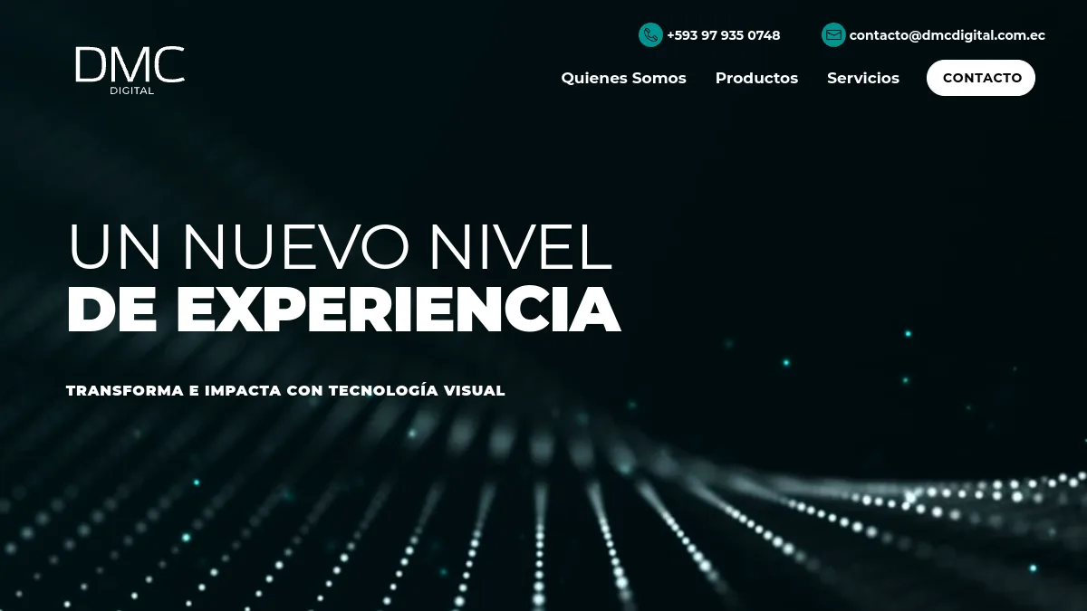 DMC Digital Ecuador official website