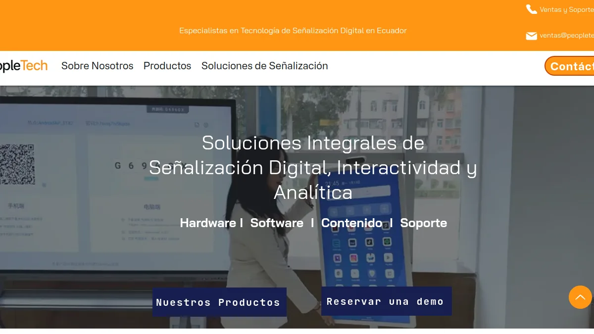 PeopleTech Ecuador official website
