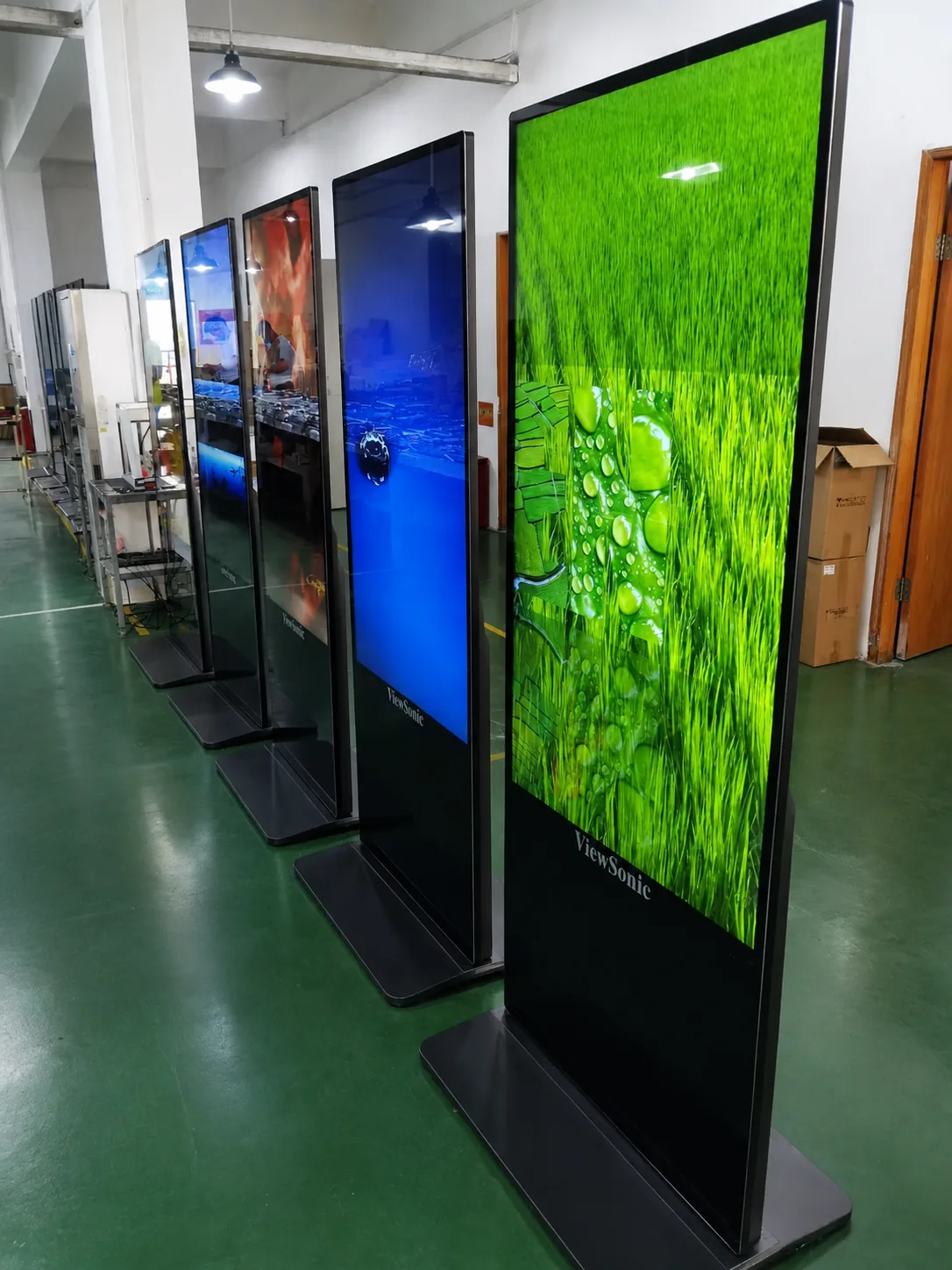 Floor-Standing Self-Service Kiosks