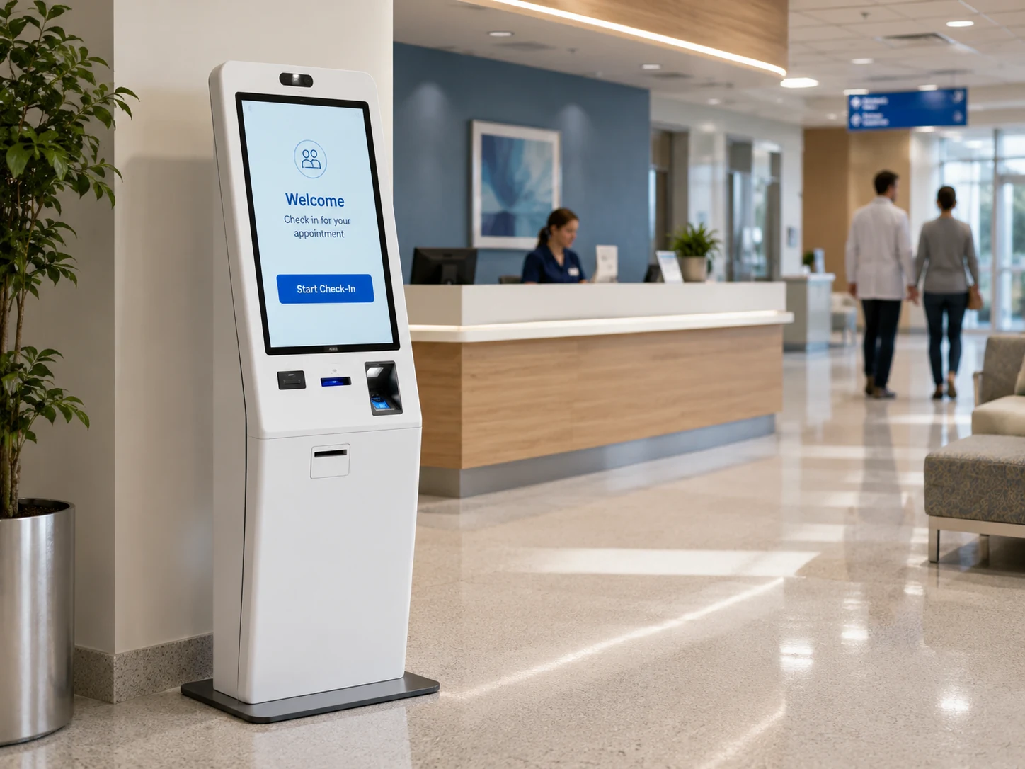 Freestanding Patient Check-In Kiosk