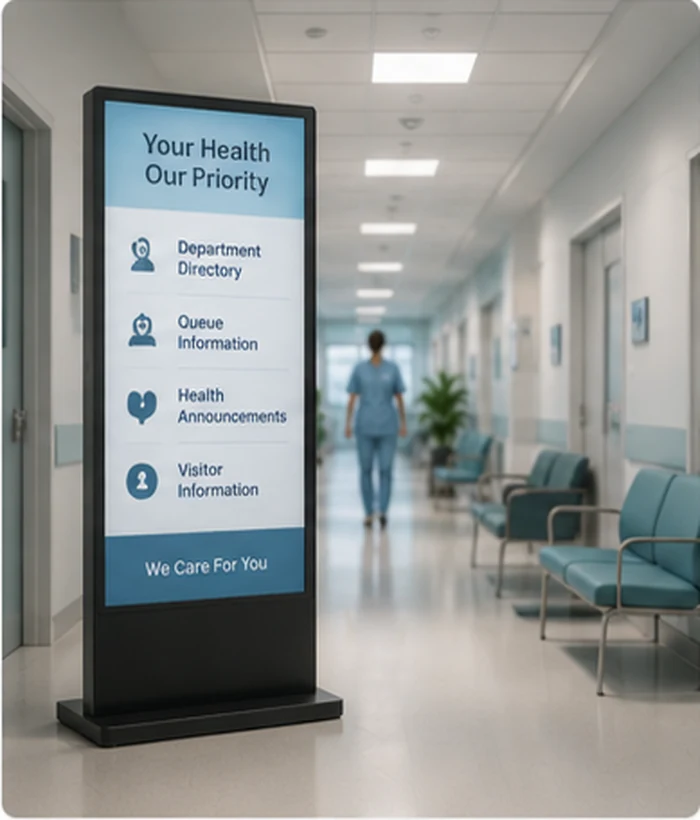 Healthcare & Public Services Digital Signage