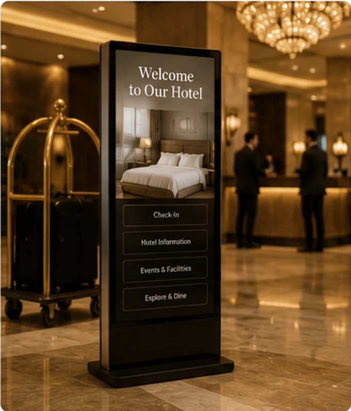 Hotels & Hospitality Digital Signage