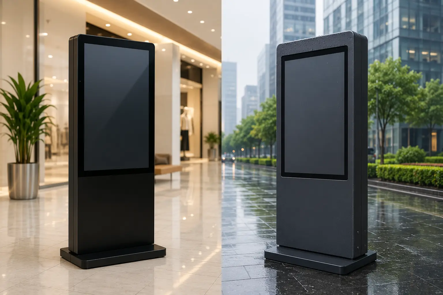 Floor Standing Digital Signage Models