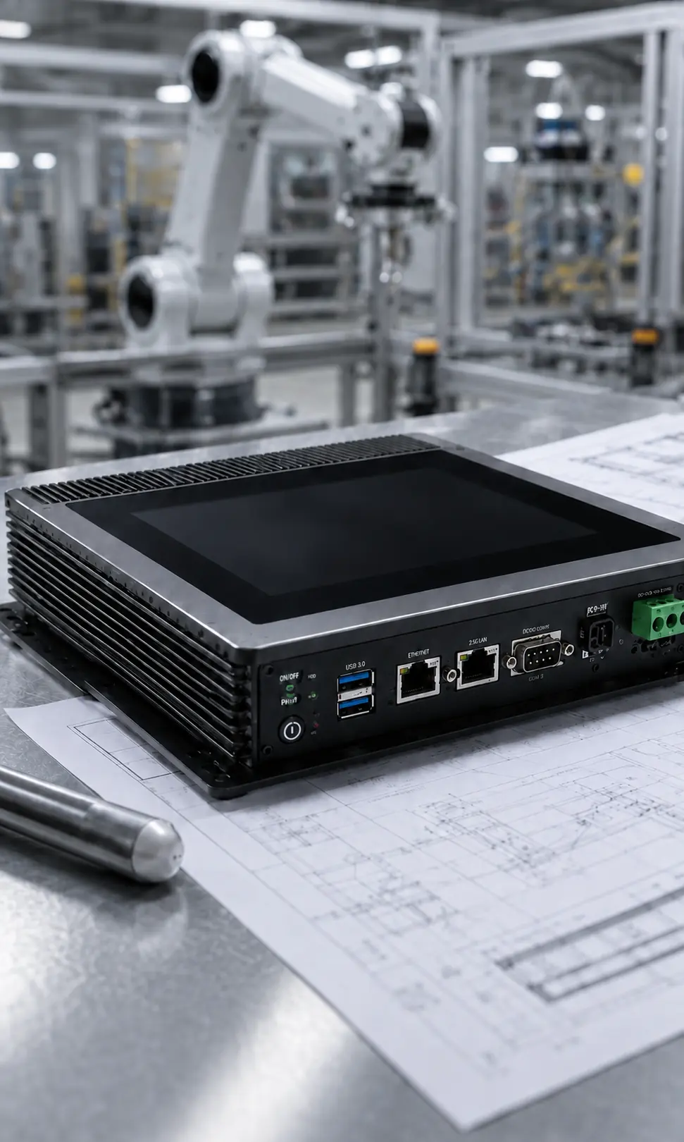 Resistive HMI Touch Display Hardware