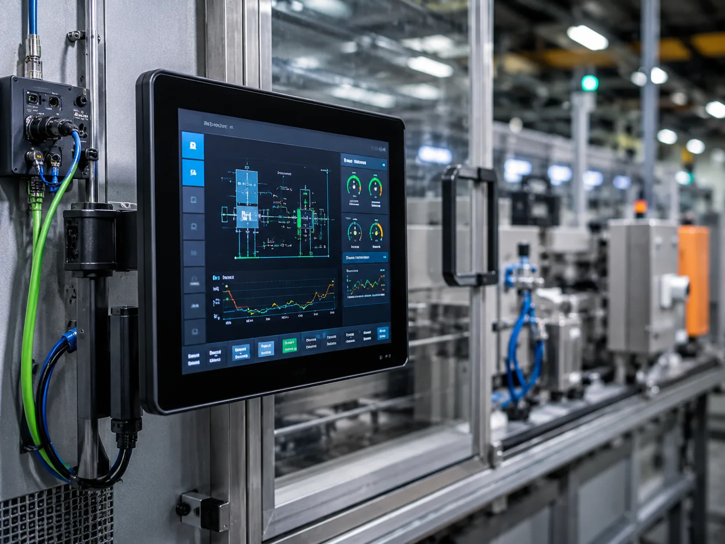 Open Frame Industrial Touch Monitor