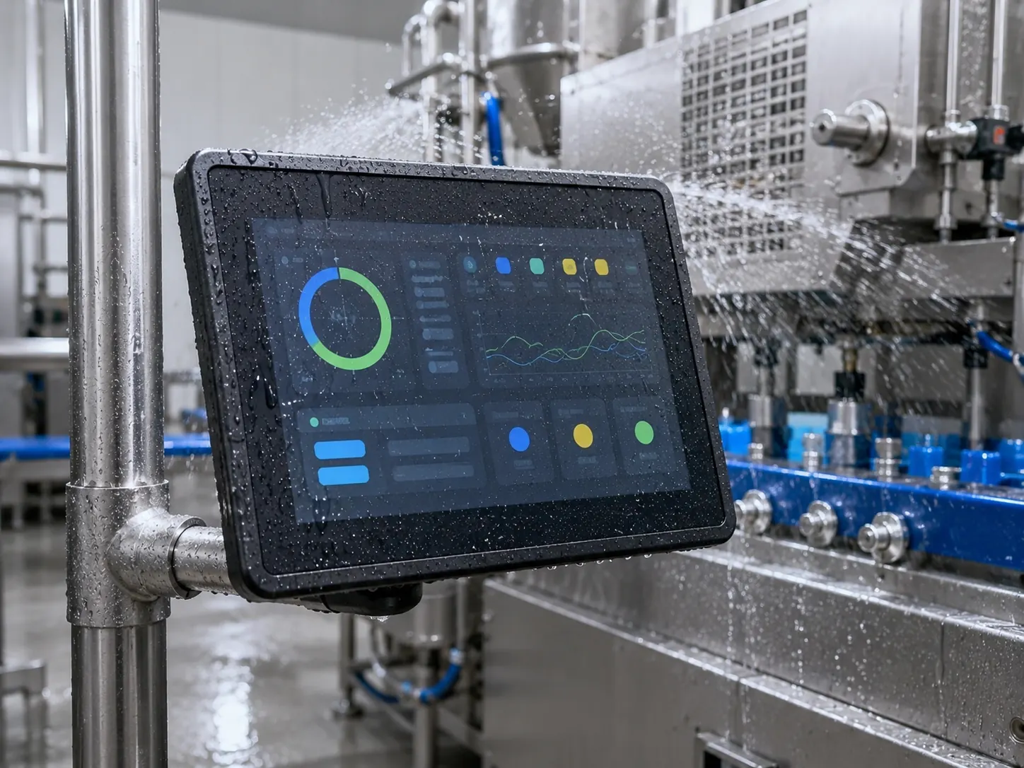 Waterproof Touch Screen Structure Diagram