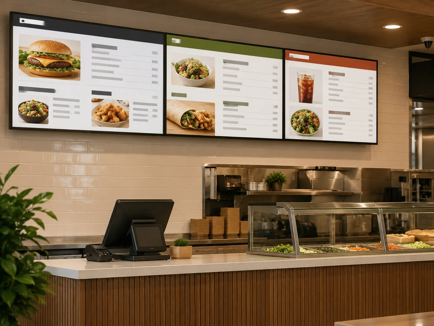 Landscape Digital Menu Board