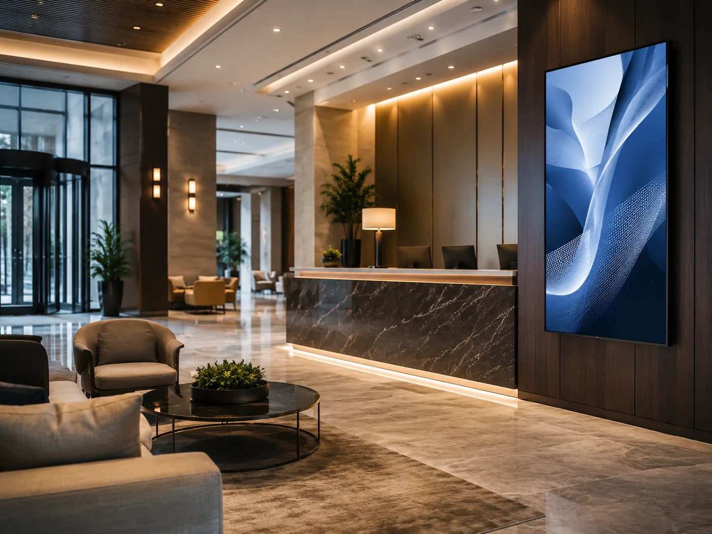 Lobbies and Reception Areas