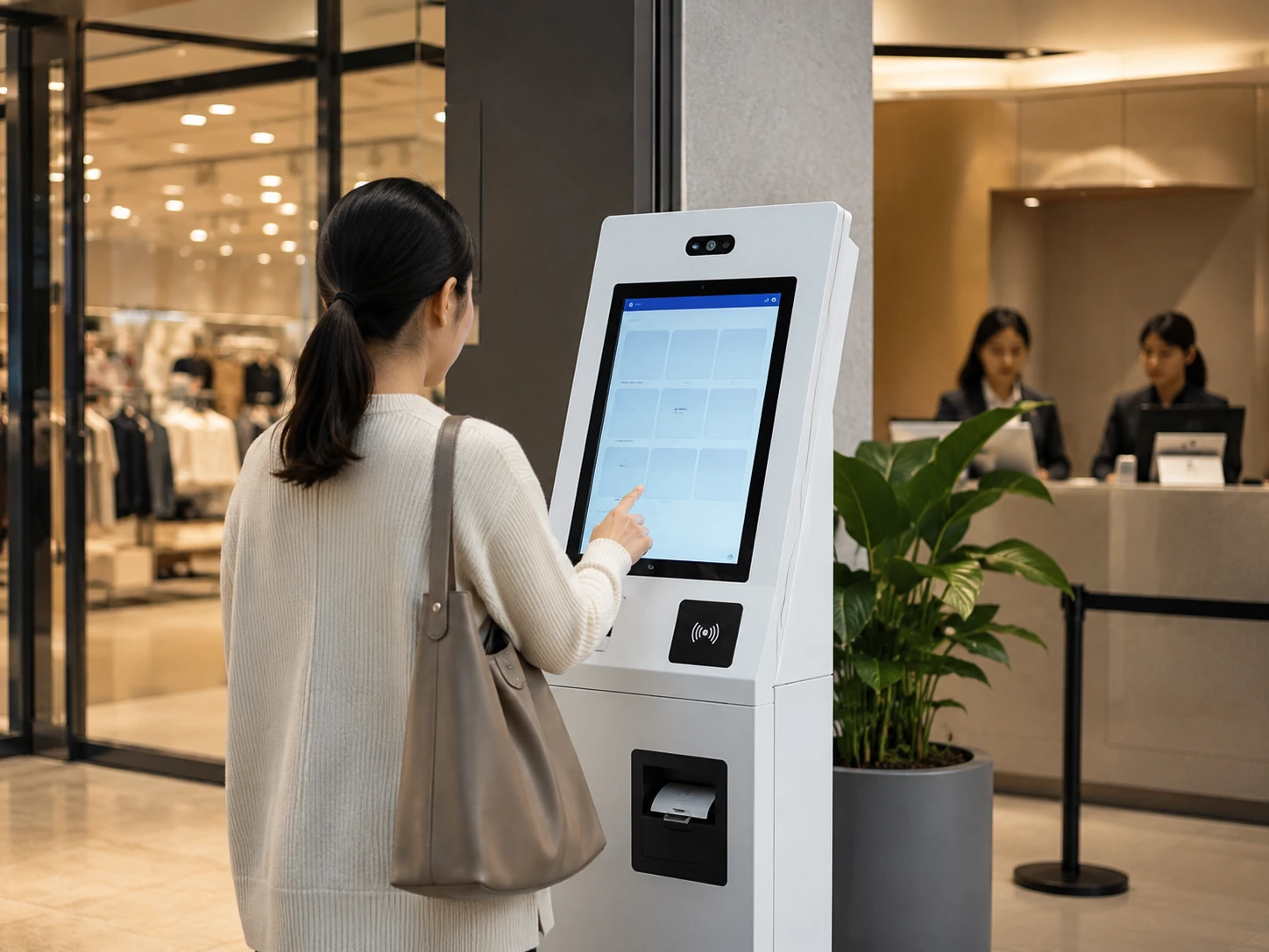 Loyalty & Customer Service Kiosk