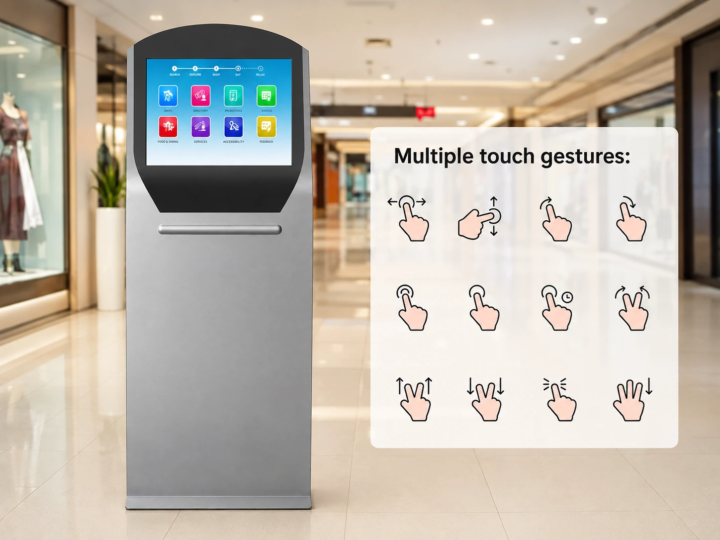 Touch Screen Directory Kiosk