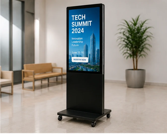 Mobile Floor-Standing Display