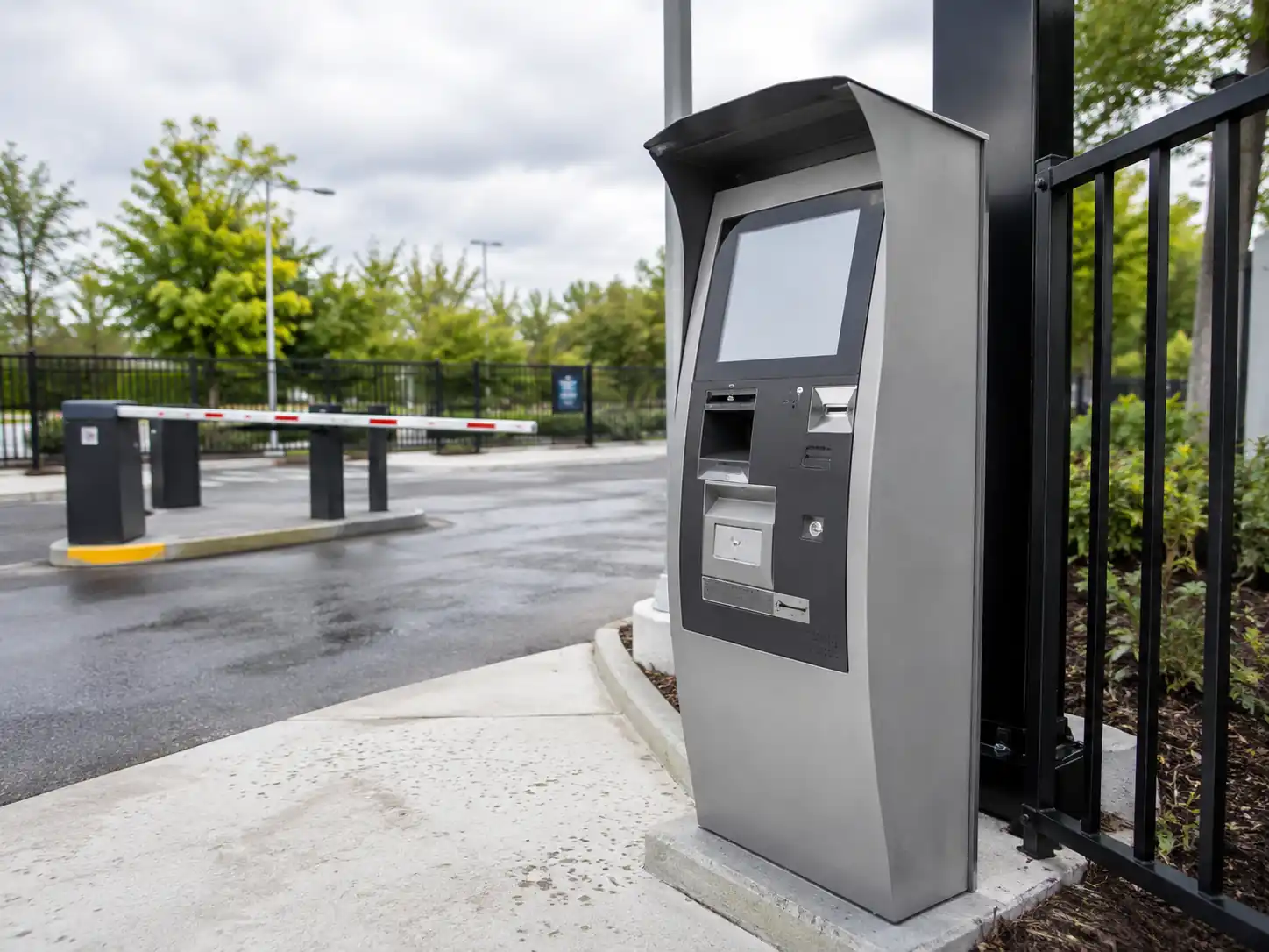 custom outdoor ticketing kiosk enclosure