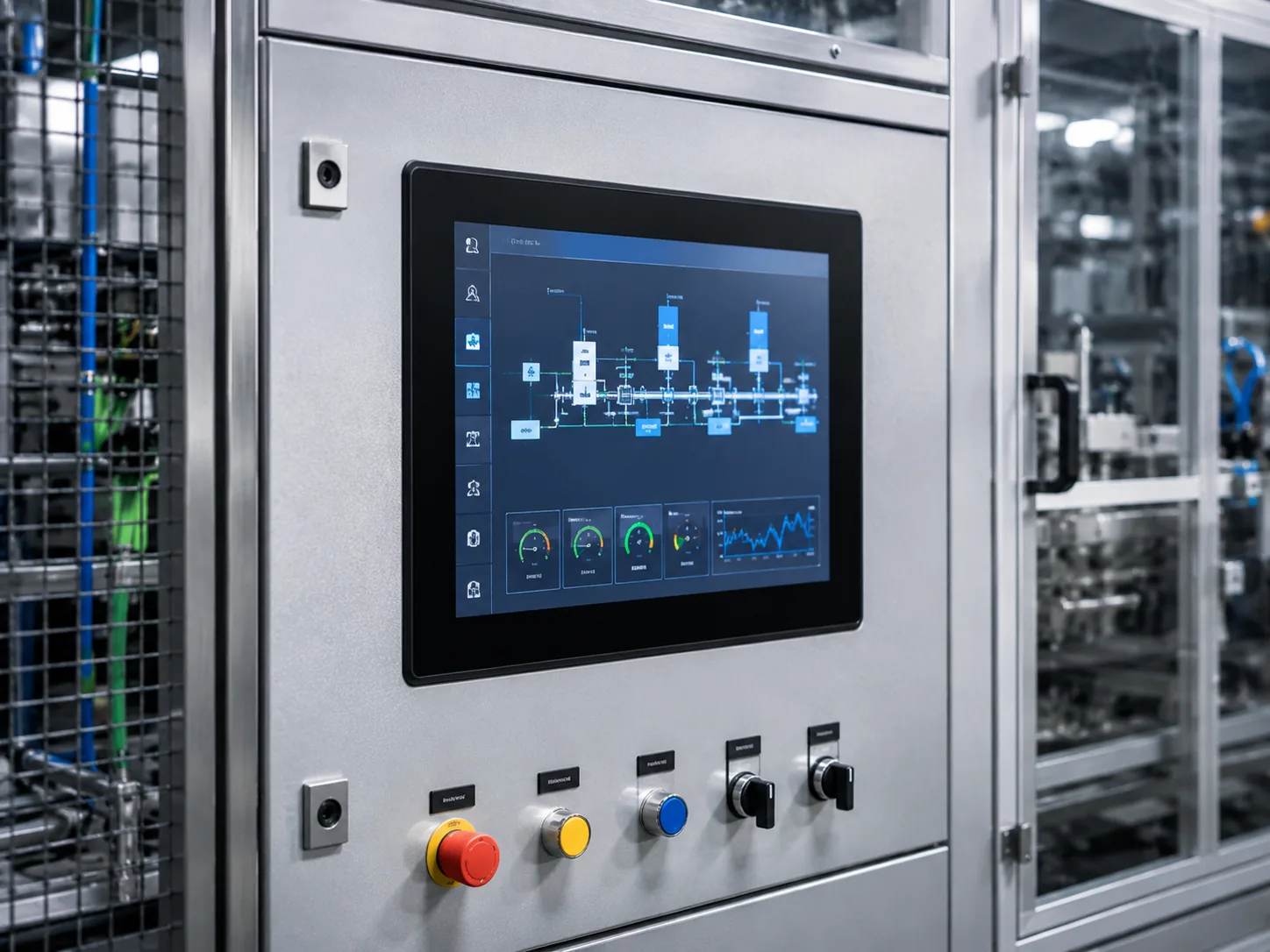 Panel Mount Industrial Touch Monitor