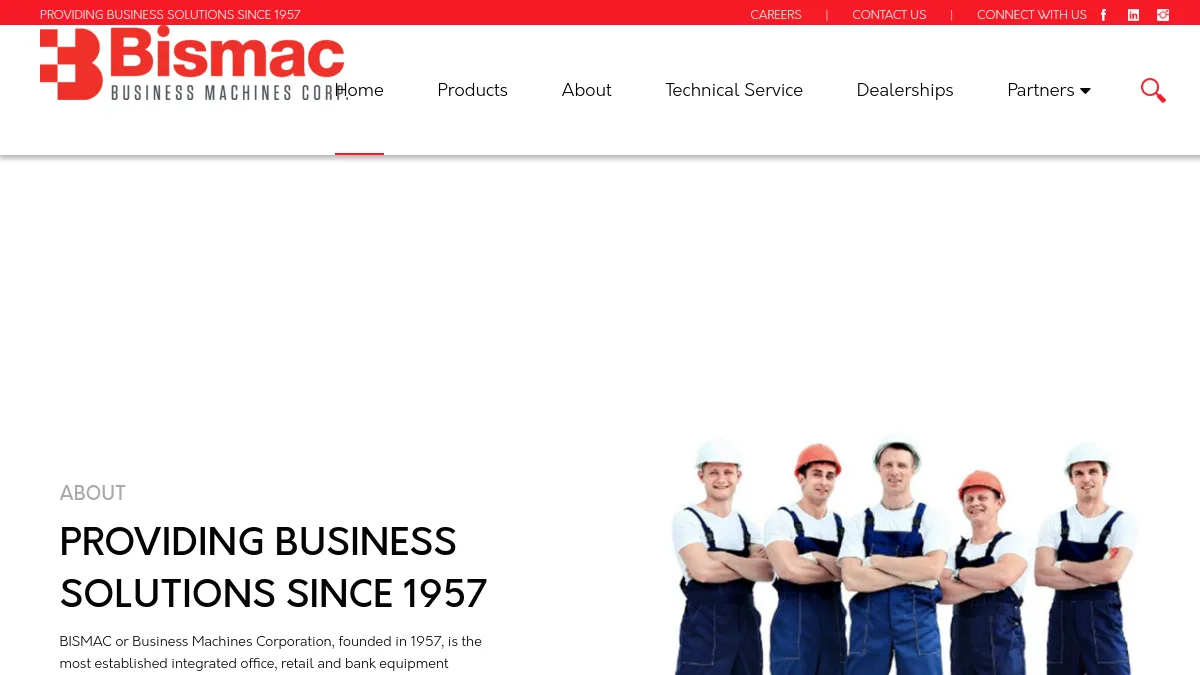 BISMAC / Business Machines Corporation official website