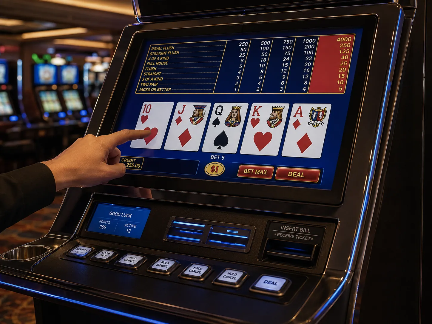 Poker Machine Monitor
