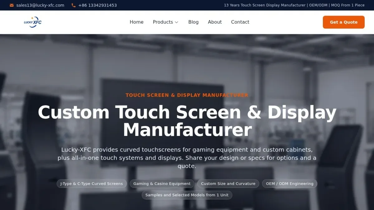 Lucky-XFC official website homepage