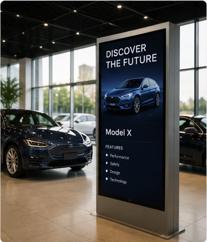 Showrooms & Dealerships Digital Signage
