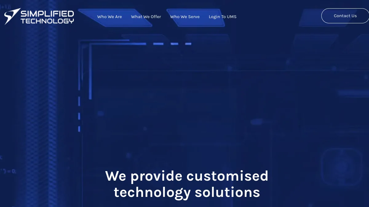 Simplified Technology Pte Ltd official website