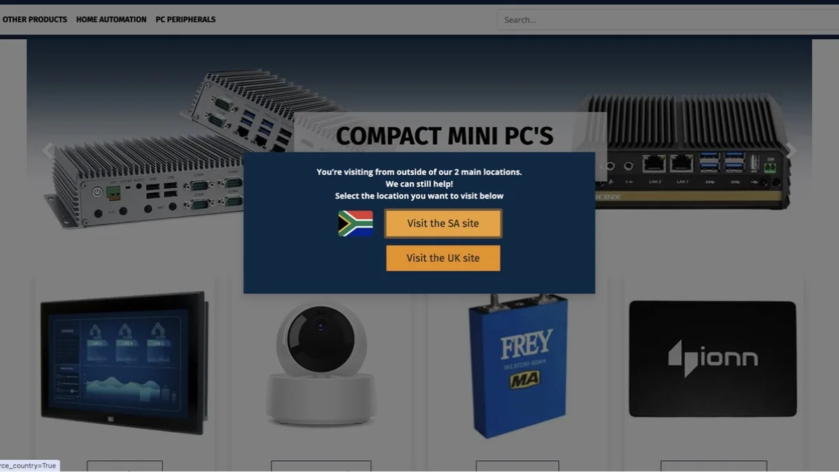 Centurion Micro Electronics (CME) official website homepage